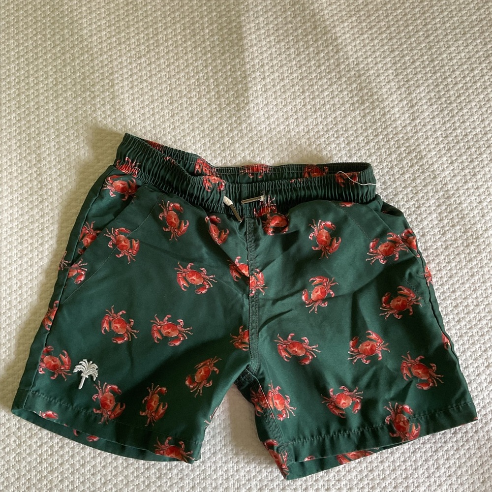 Colorful Patterned Swim Shorts Set - Picture 4 of 8